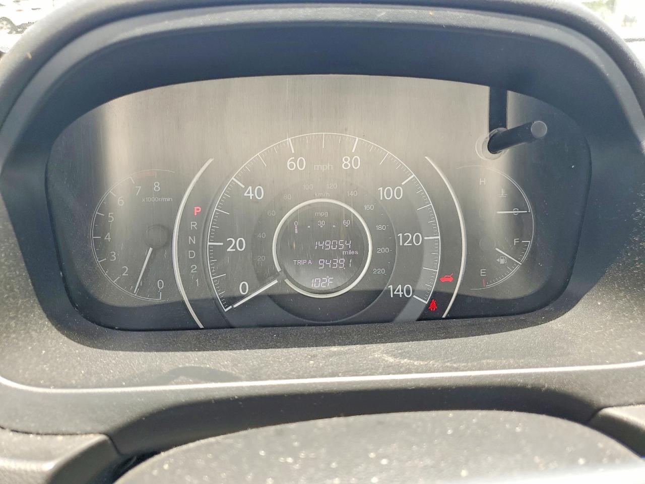 2012 HONDA CRV