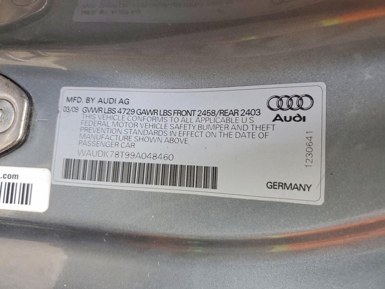 2009 AUDI A5