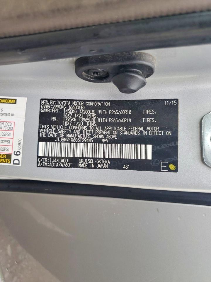 2016 LEXUS GX