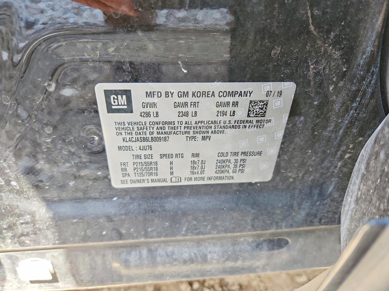 2020 BUICK ENCORE