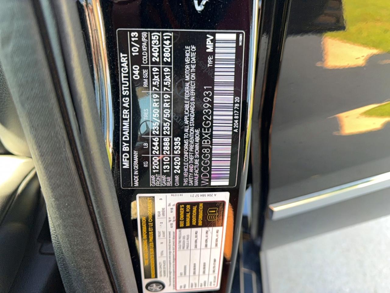 2014 MERCEDES-BENZ GLK-CLASS