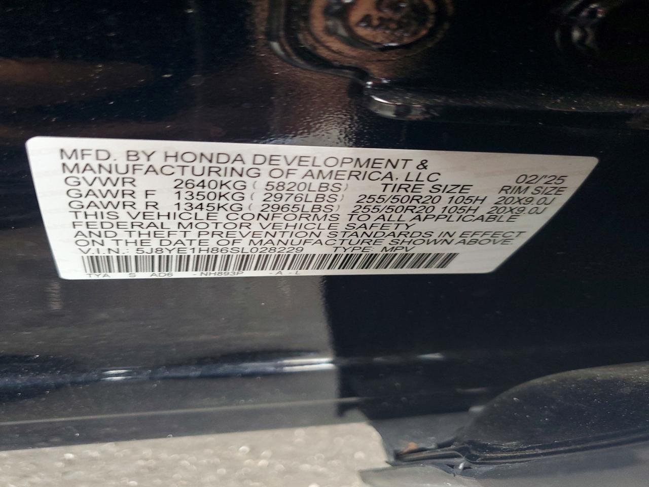 2025 ACURA MDX