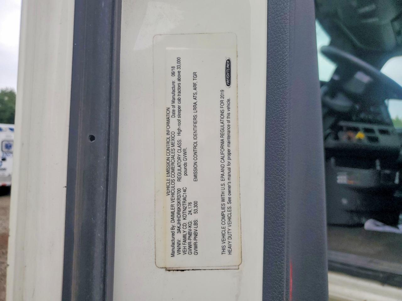2019 FREIGHTLINER ALL OTHER