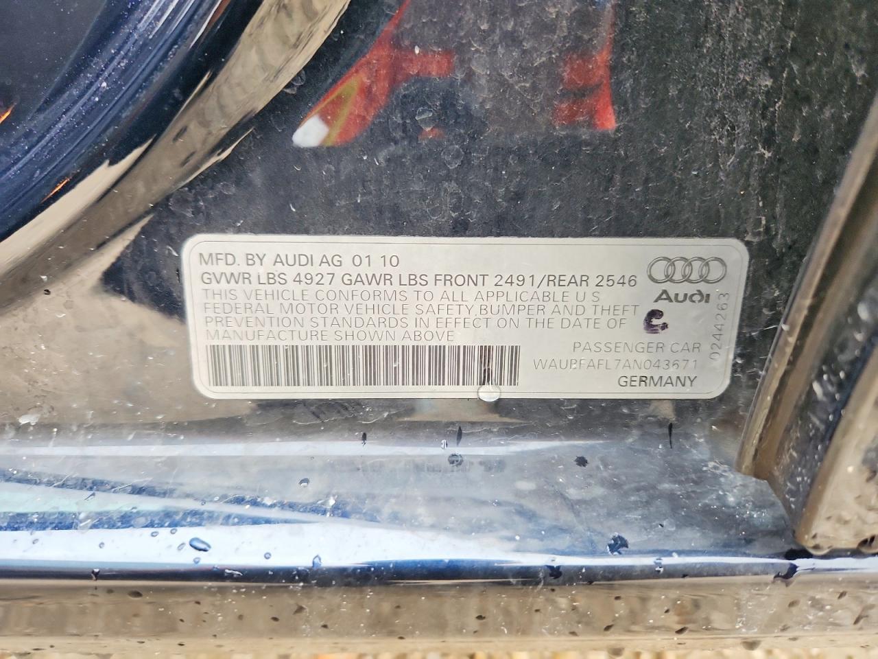 2010 AUDI A4