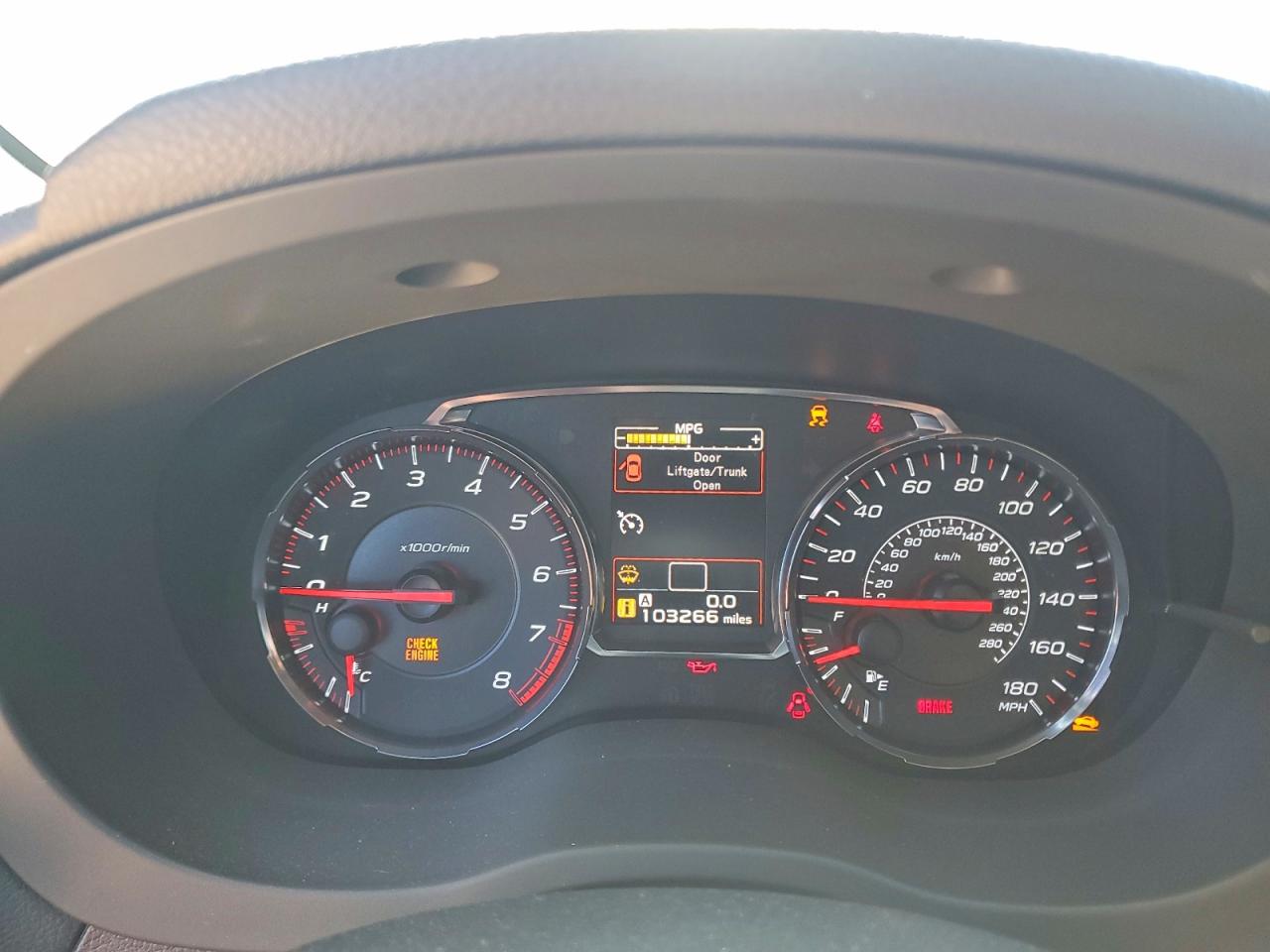 2018 SUBARU WRX