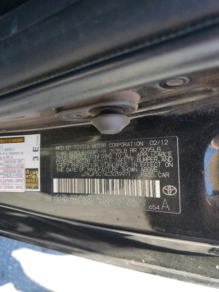 2012 SCION TC