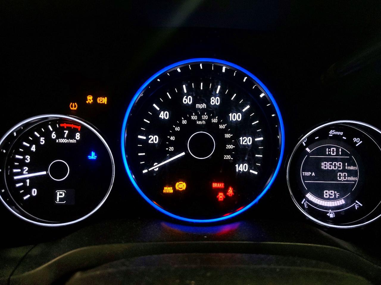 2019 HONDA HR-V