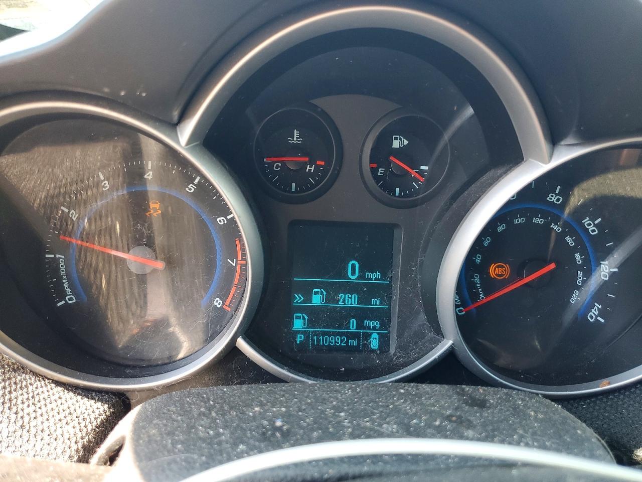 2012 CHEVROLET CRUZE