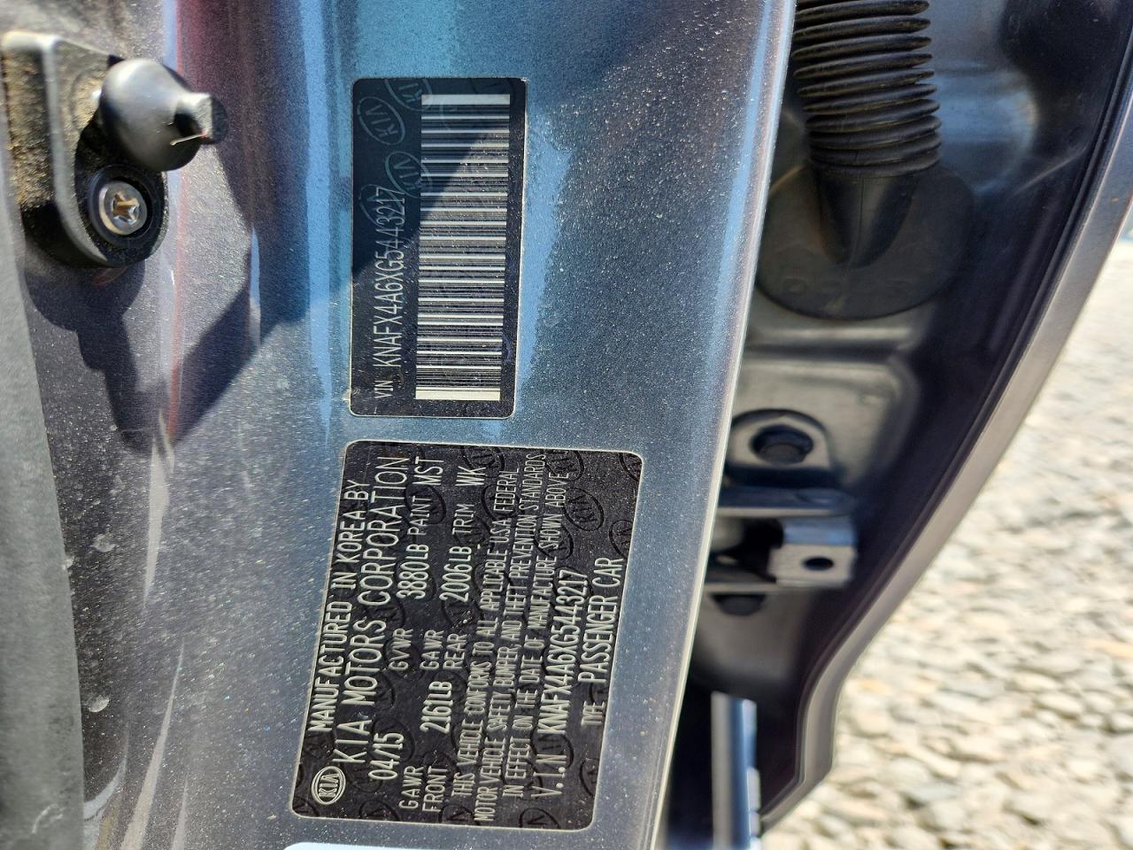 2016 KIA FORTE