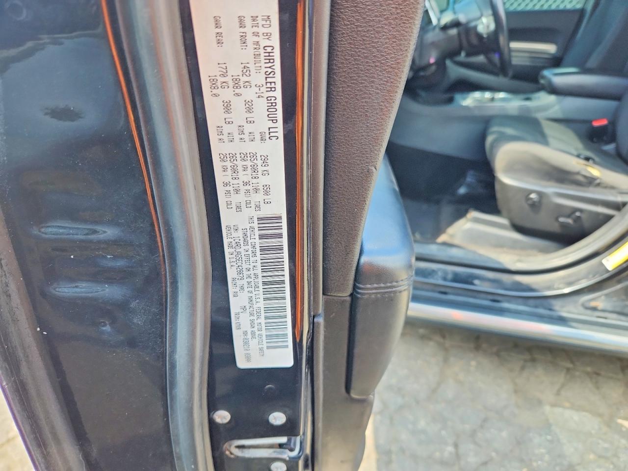 2014 DODGE DURANGO