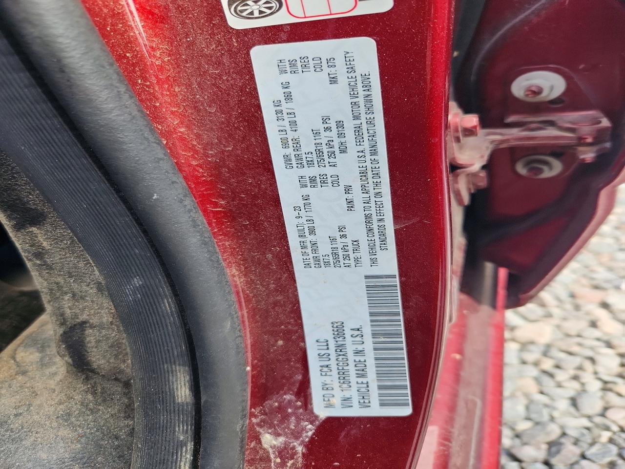 2024 RAM 1500
