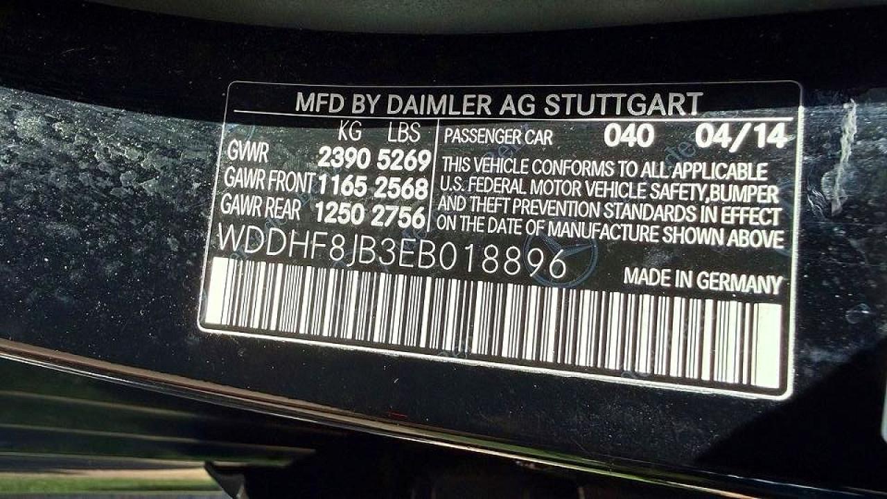 2014 MERCEDES-BENZ E-CLASS