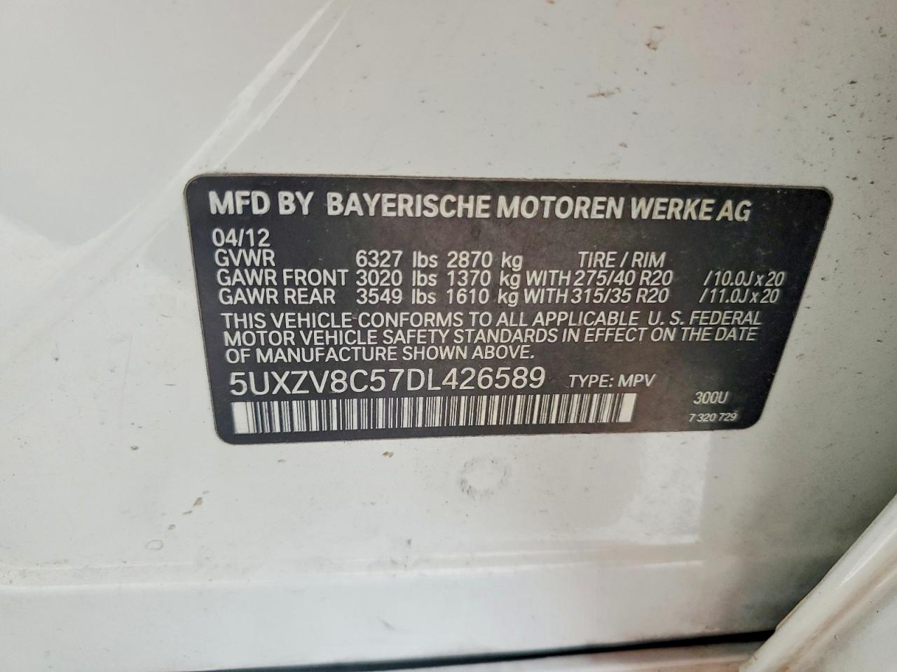 2013 BMW X5
