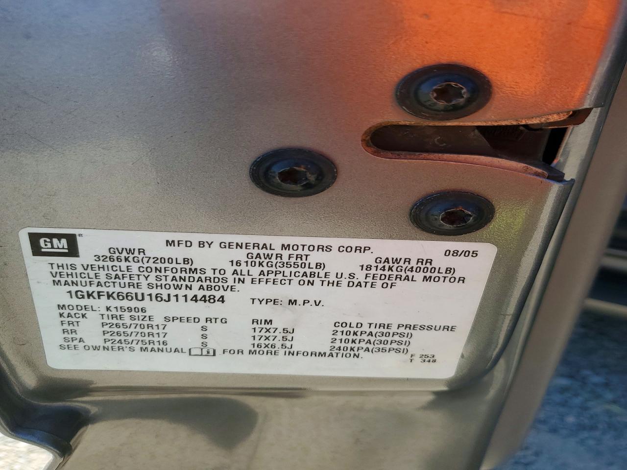 2006 GMC YUKON
