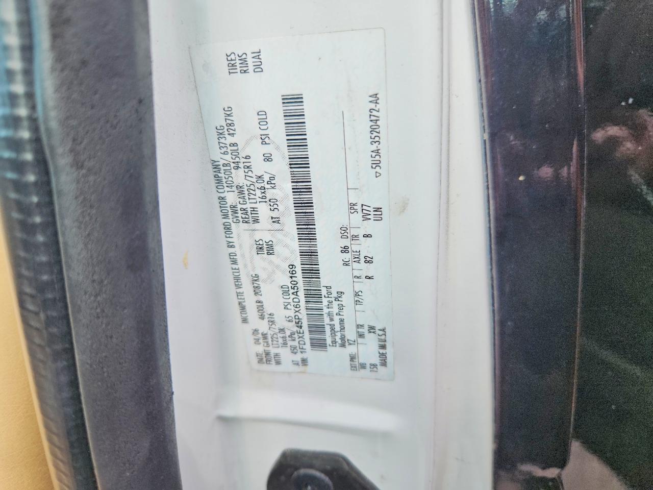2006 DYNAMAX ECONOLINE