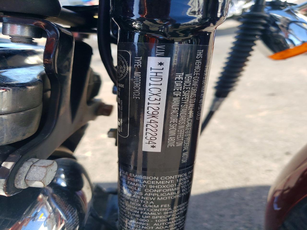 2009 HARLEY-DAVIDSON SPRTSTR120