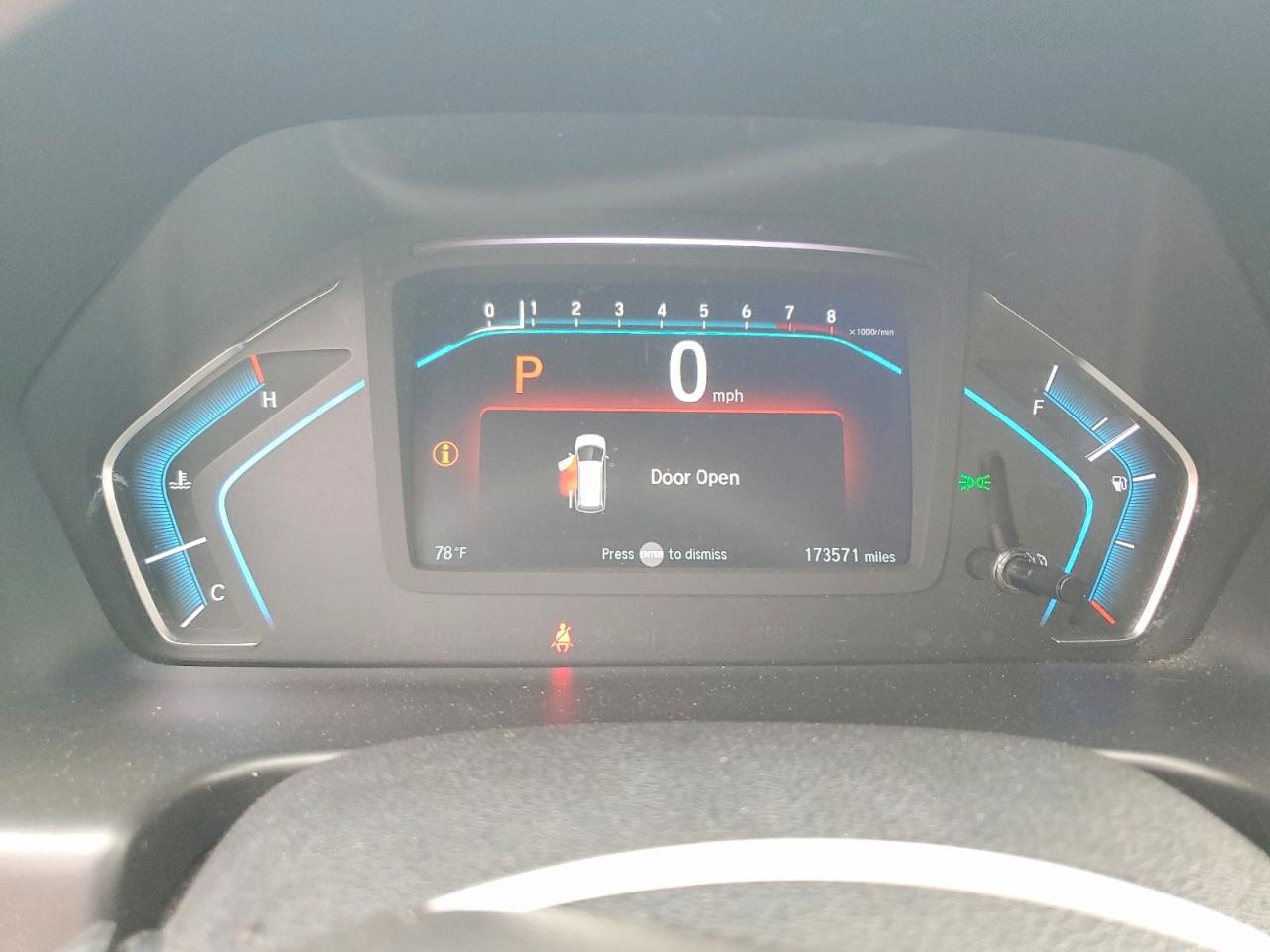 2018 HONDA ODYSSEY