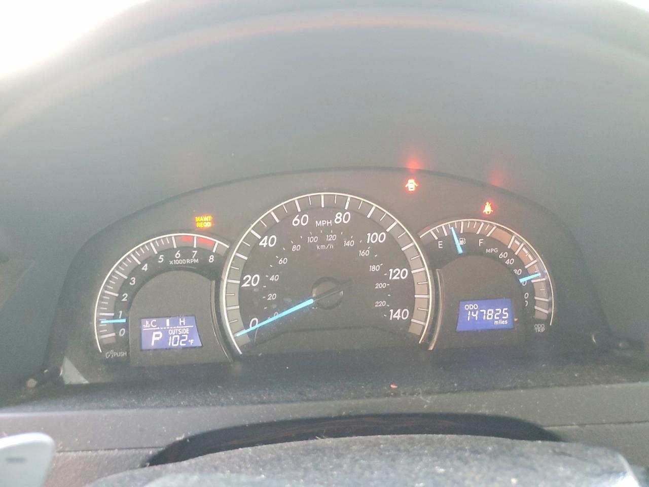 2013 TOYOTA CAMRY