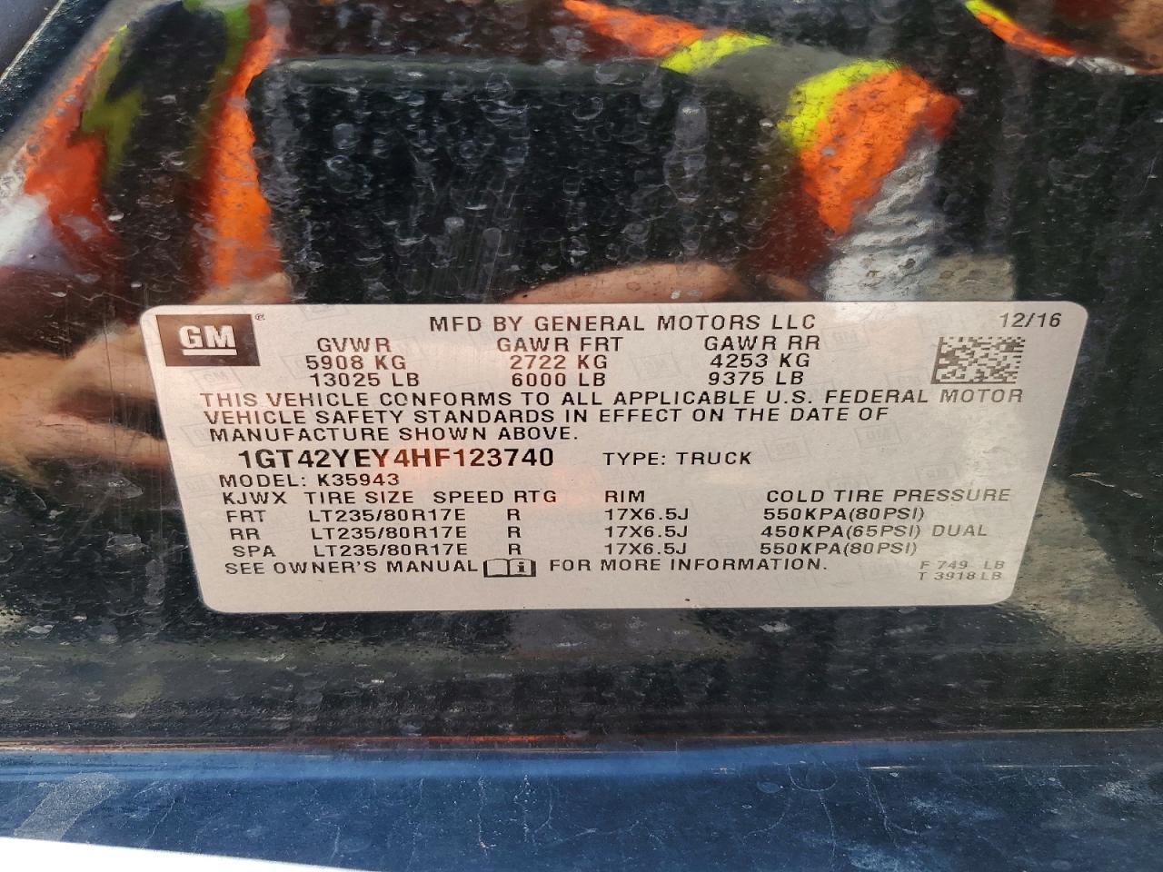 2017 GMC SIERRA