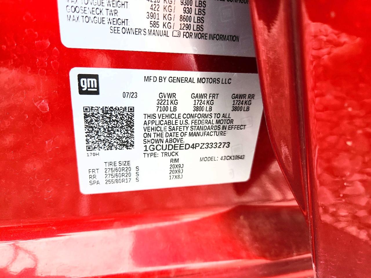 2023 CHEVROLET SILVERADO