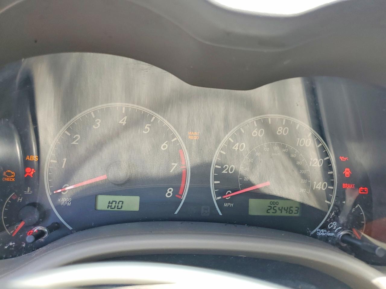 2009 TOYOTA COROLLA