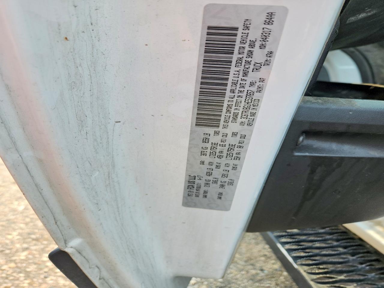 2017 RAM PROMASTER
