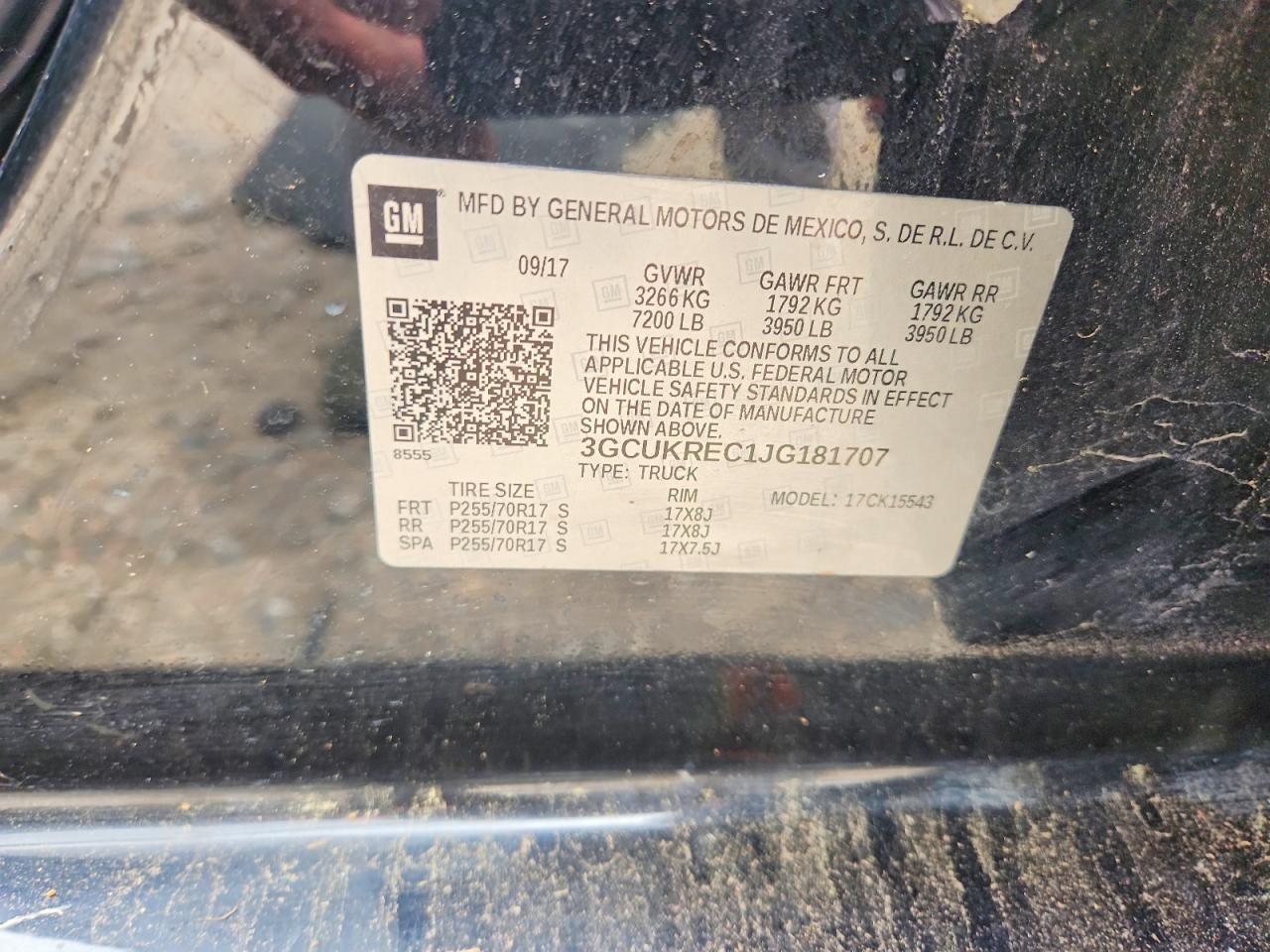 2018 CHEVROLET SILVERADO