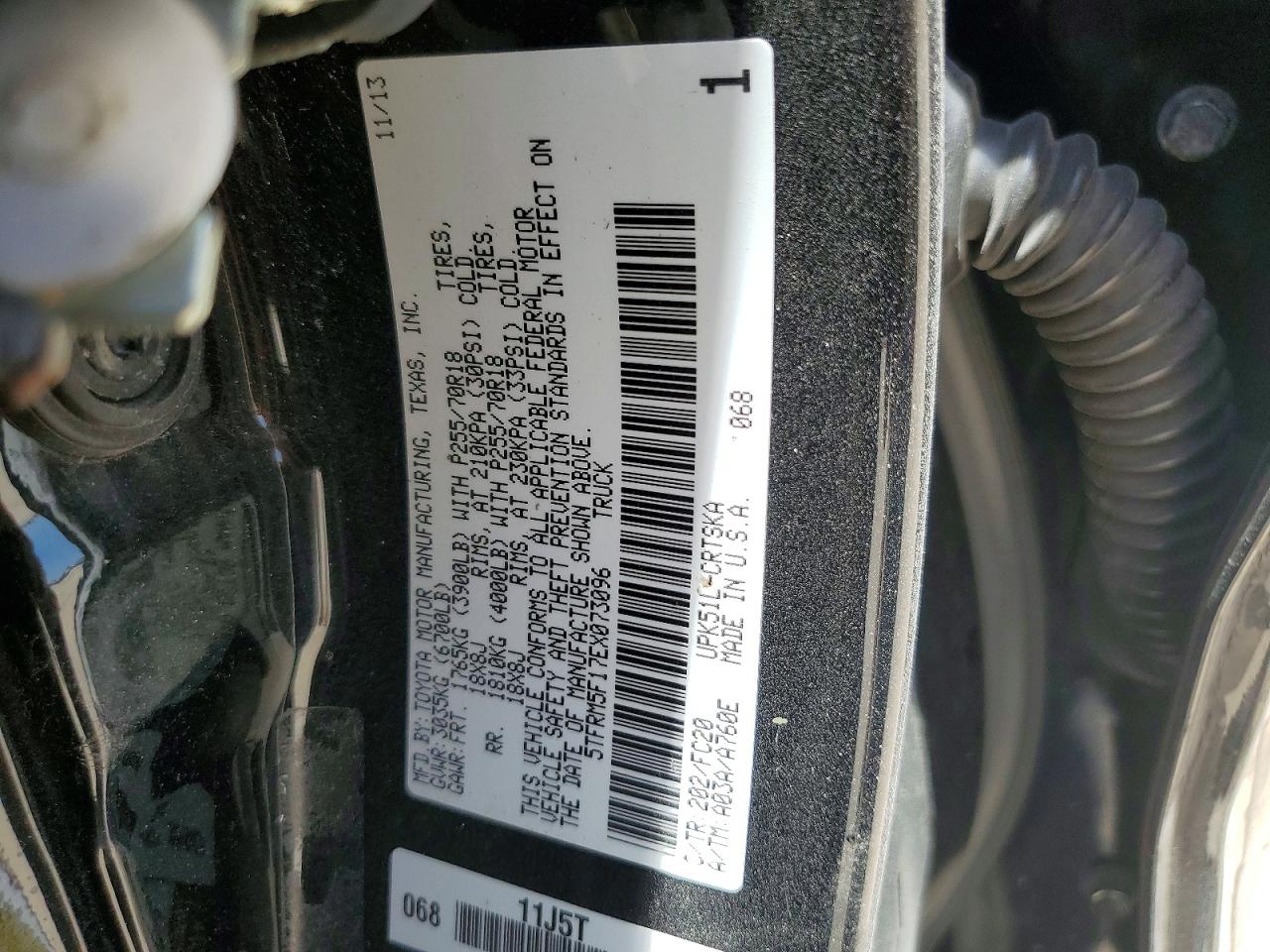 2014 TOYOTA TUNDRA
