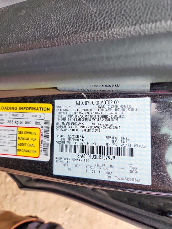 2013 FORD FUSION