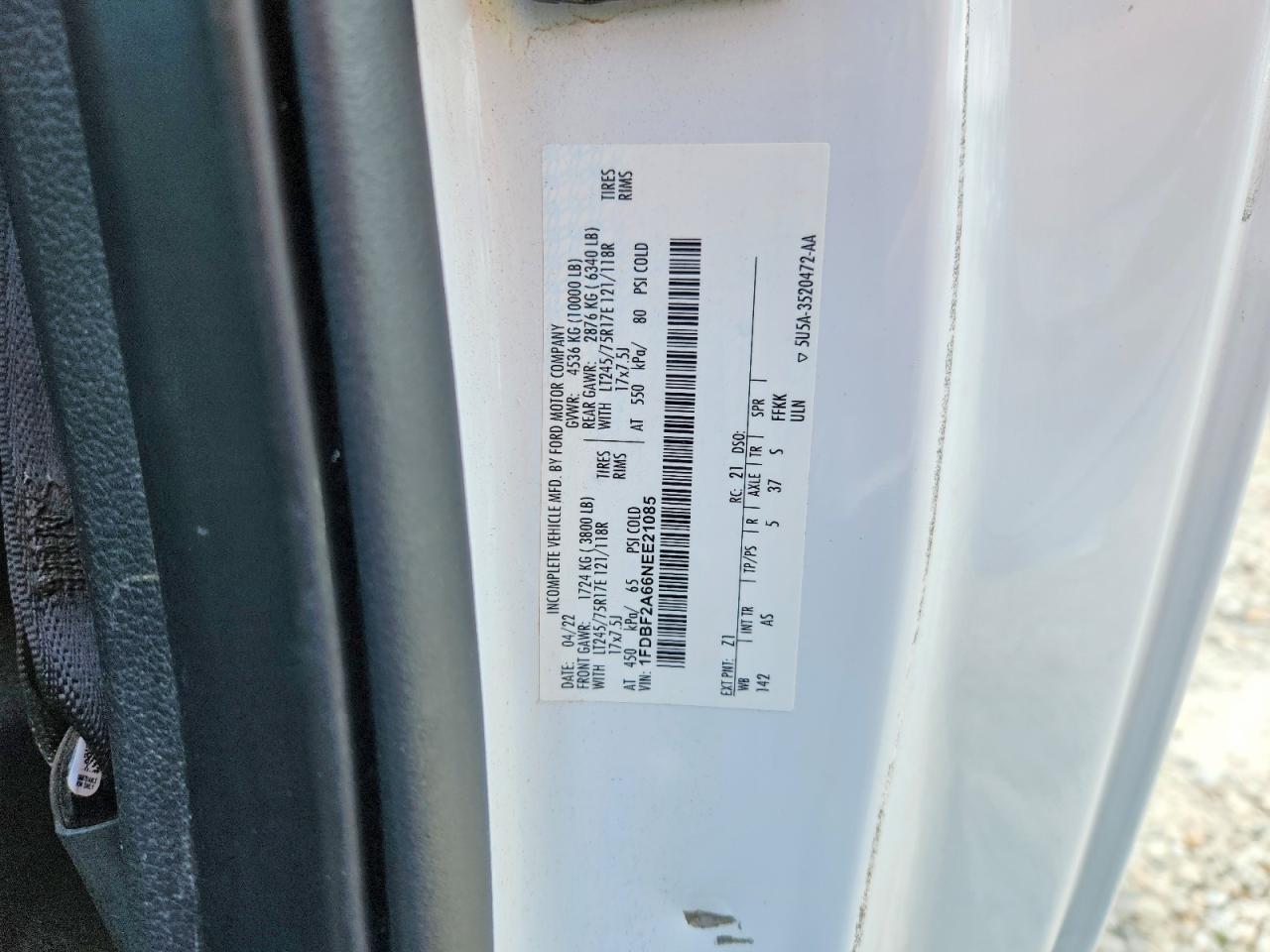 2022 FORD F250 SUPER