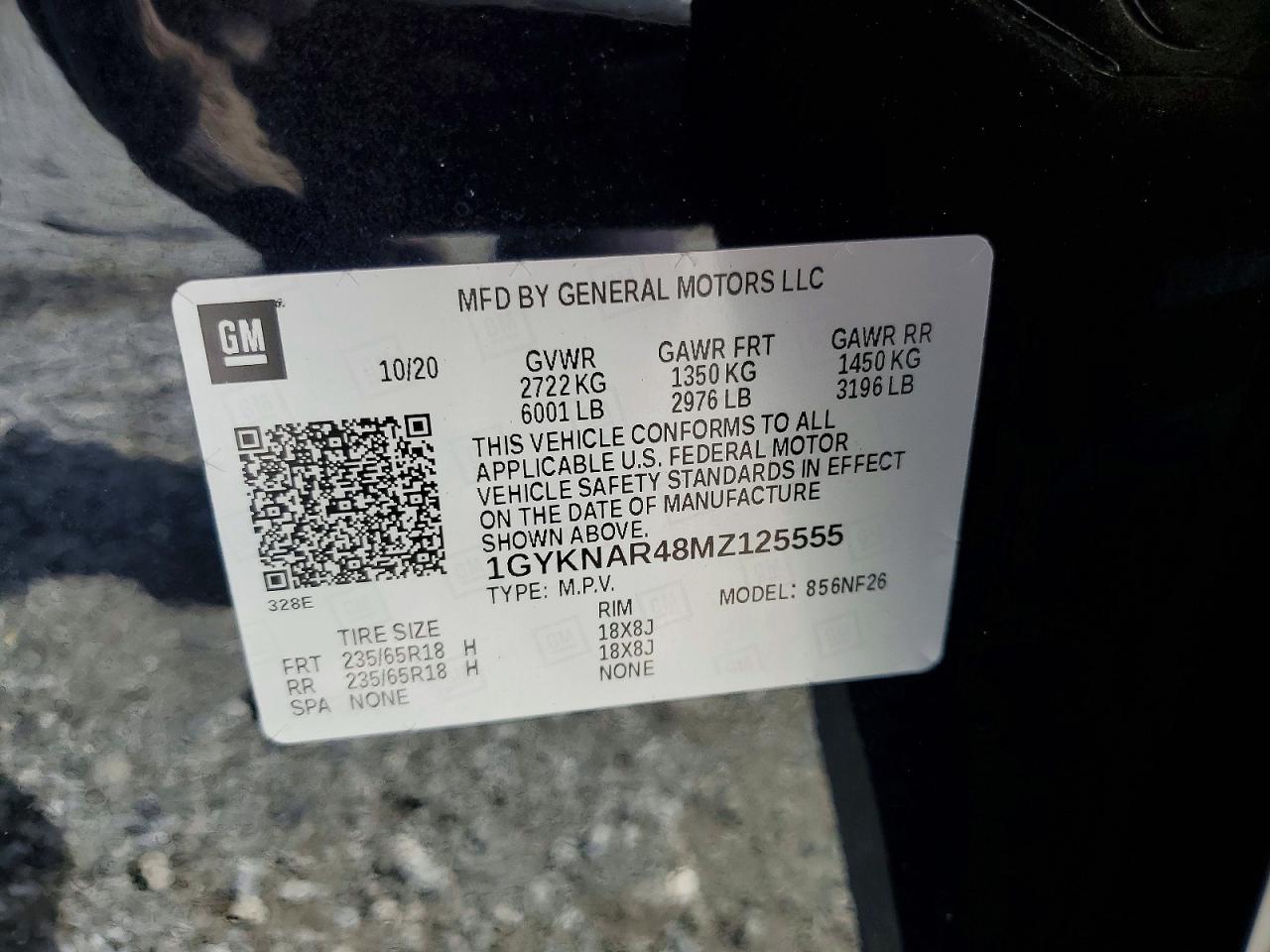 2021 CADILLAC XT5