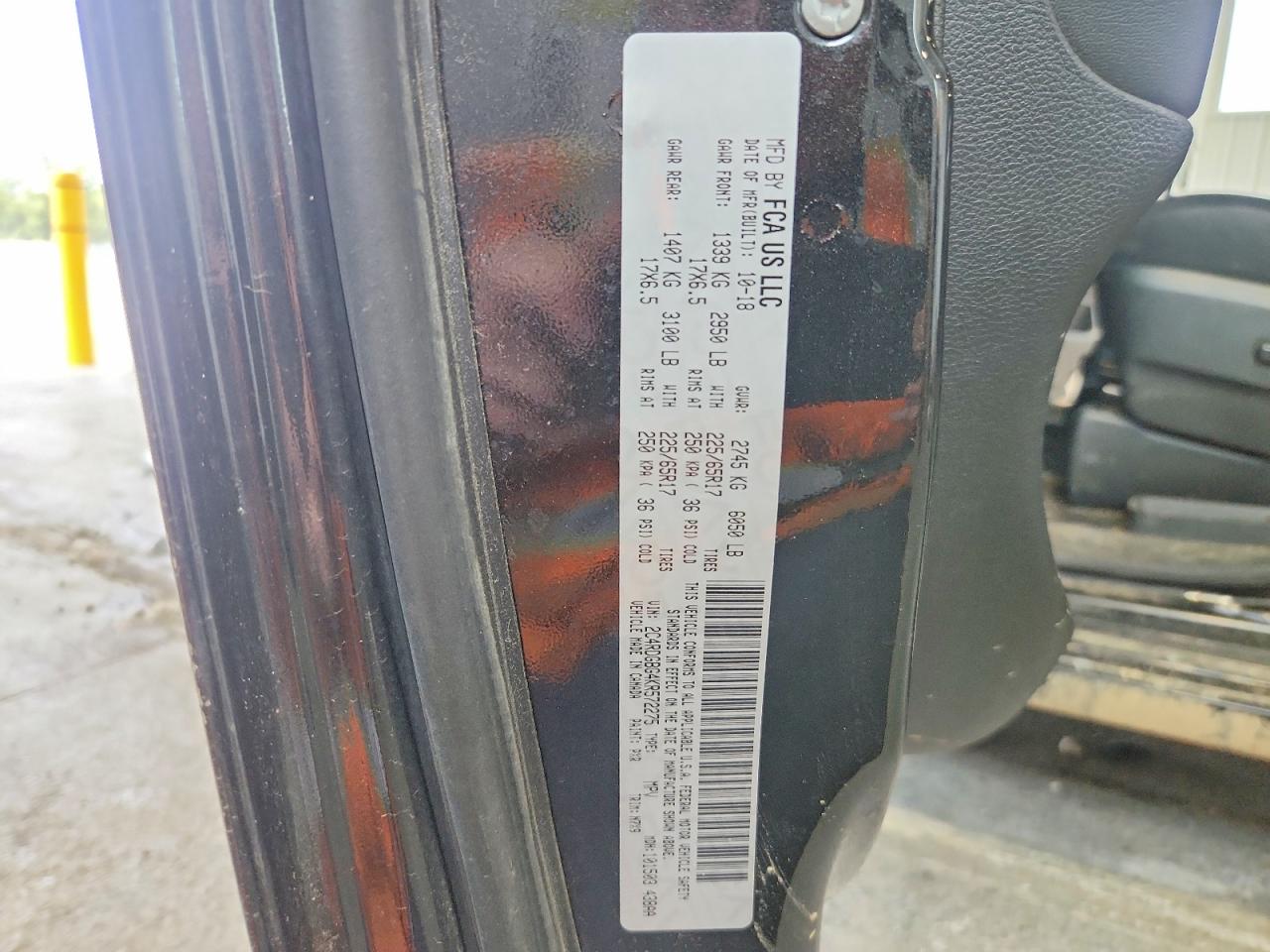 2019 DODGE CARAVAN