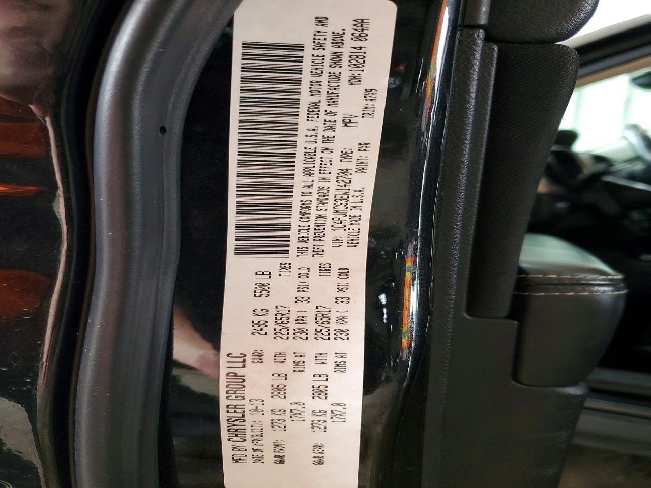 2014 JEEP GRAND CHER