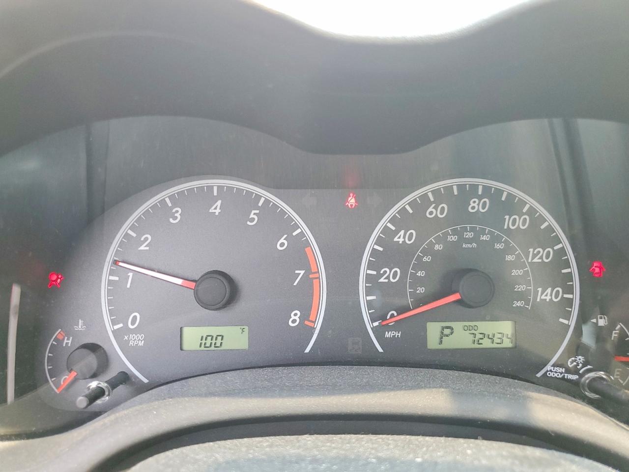 2012 TOYOTA COROLLA