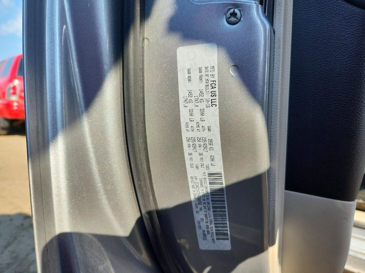 2017 CHRYSLER PACIFICA
