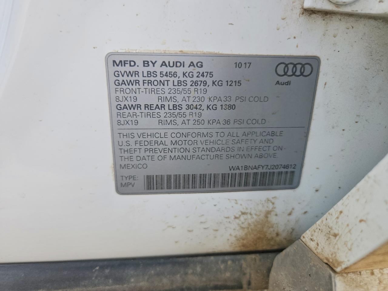 2018 AUDI Q5