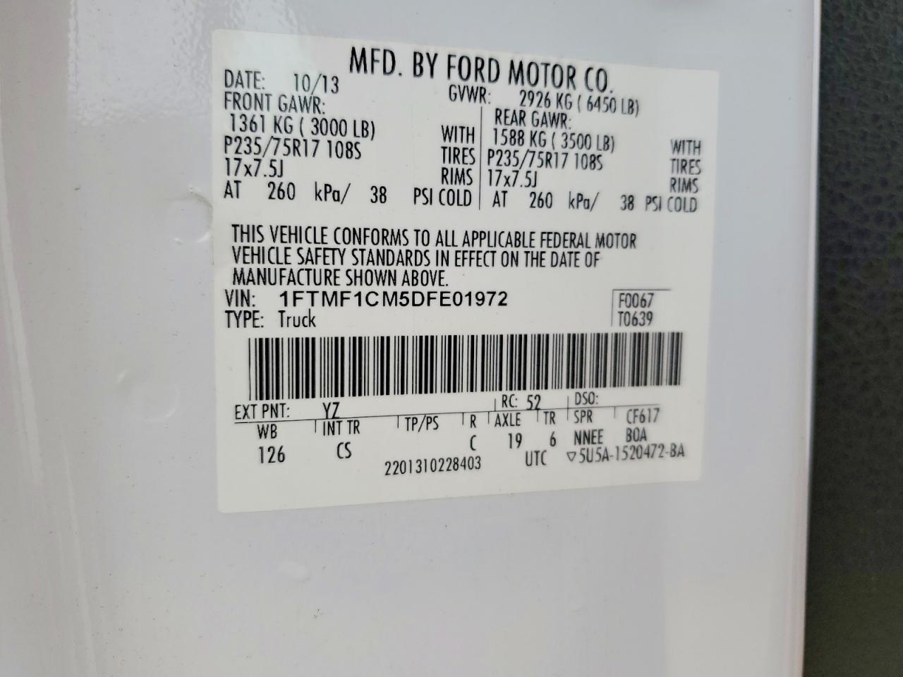 2013 FORD All Models