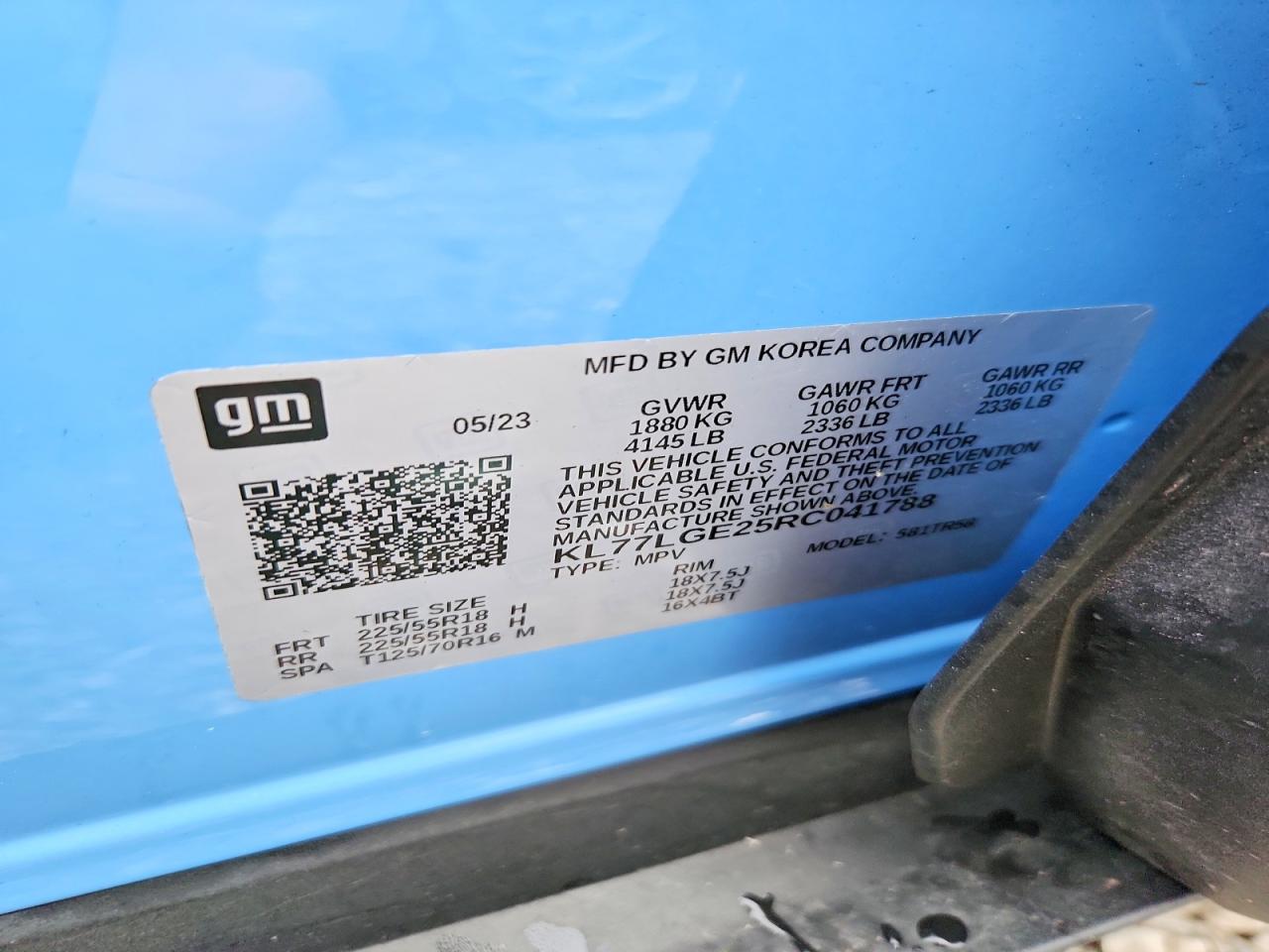 2024 CHEVROLET TRAX