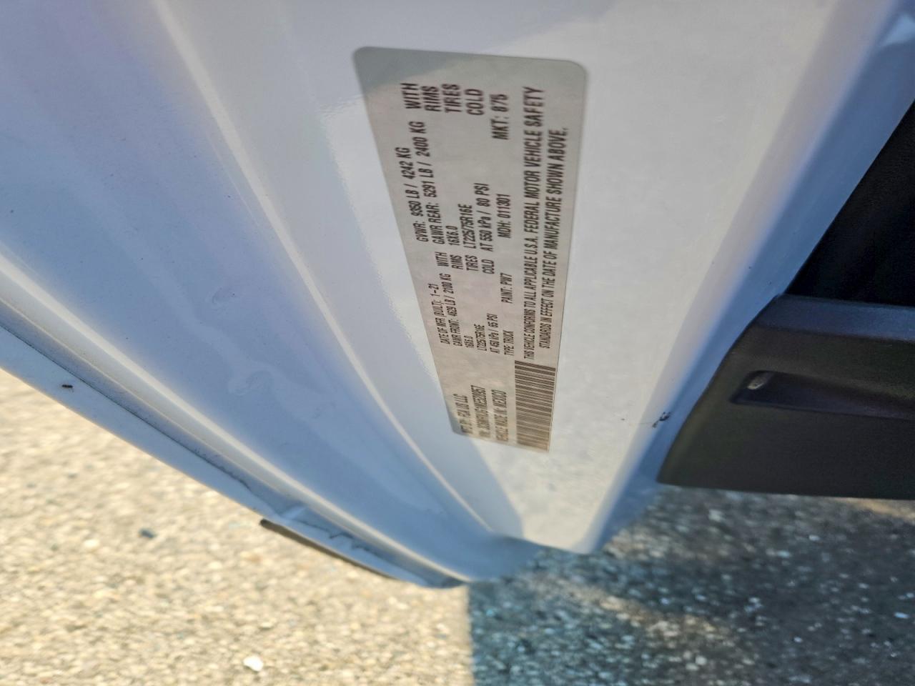 2021 RAM PROMASTER