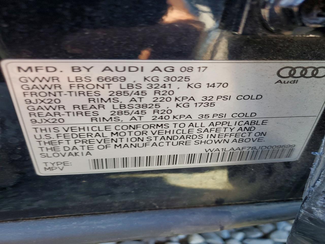 2018 AUDI Q7