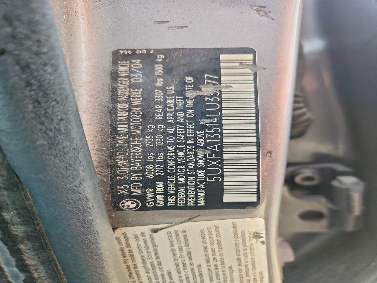 2004 BMW X5