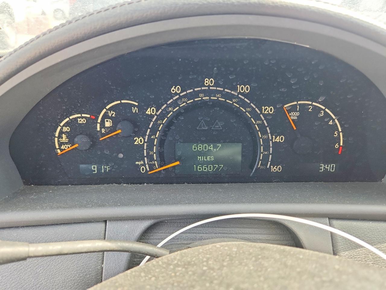 2000 MERCEDES-BENZ CL-CLASS