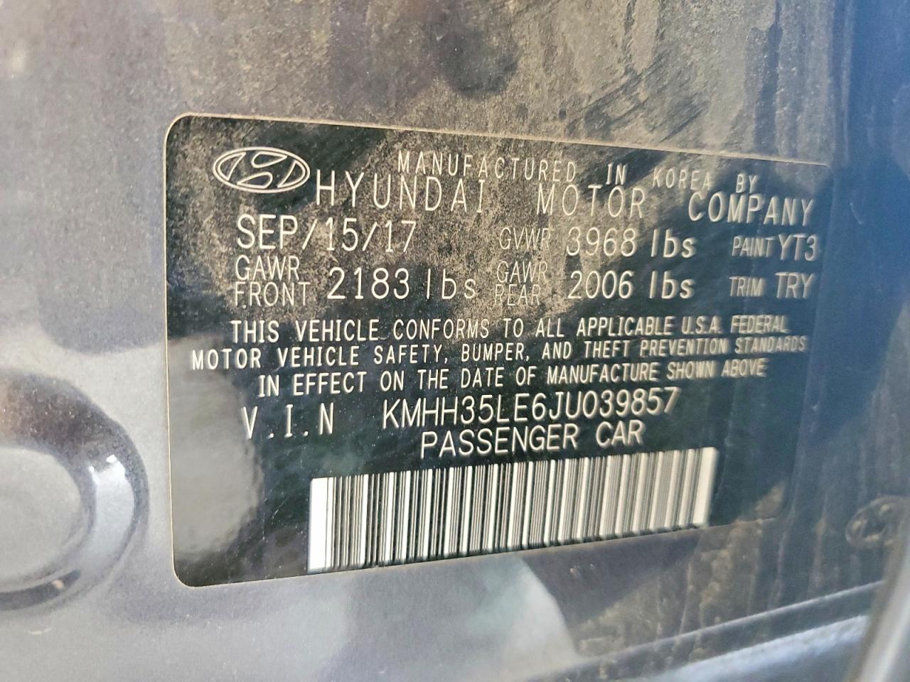 2018 HYUNDAI ELANTRA