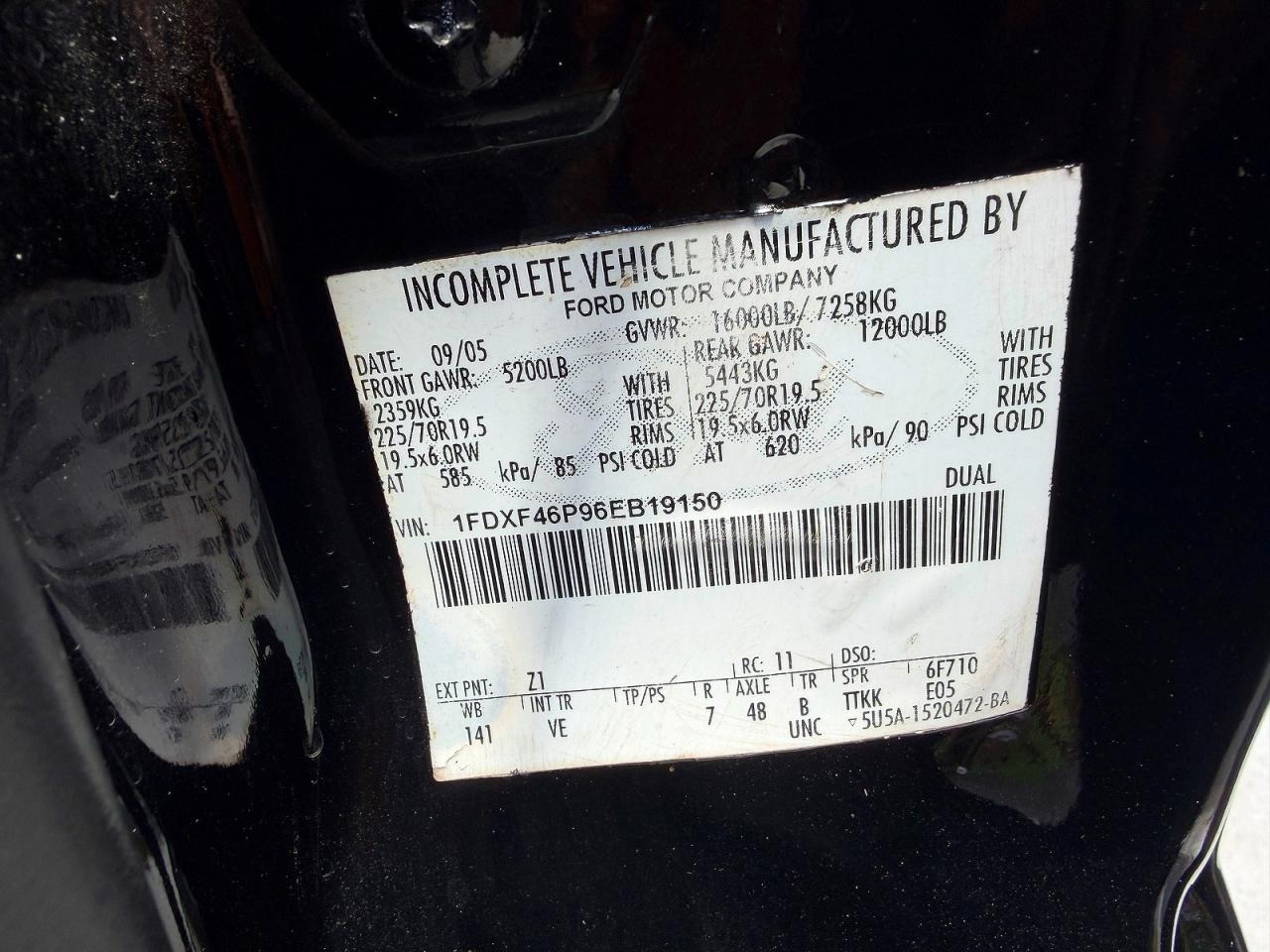 2006 FORD F450