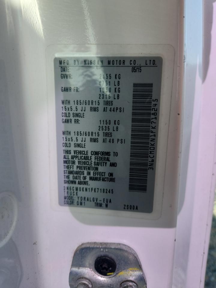 2015 NISSAN NV