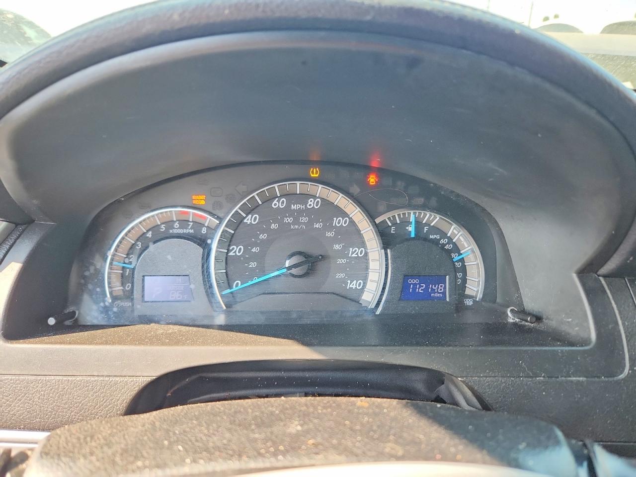 2012 TOYOTA CAMRY