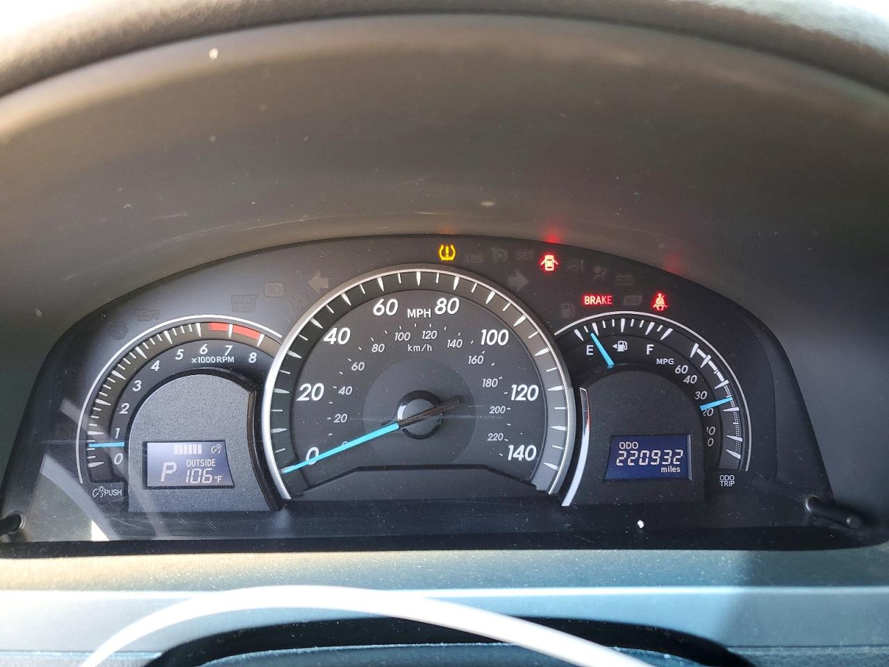 2012 TOYOTA CAMRY