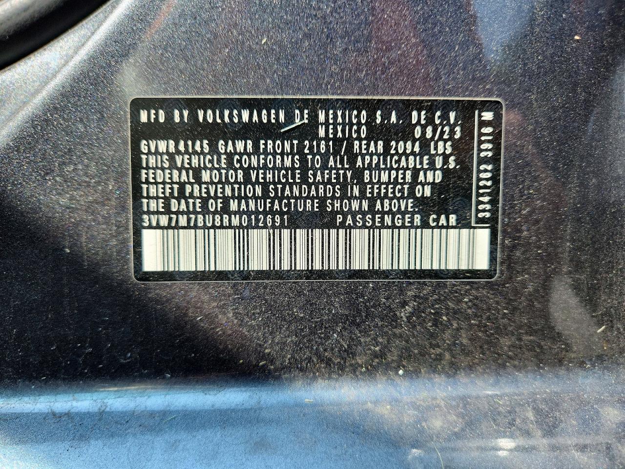 2024 VOLKSWAGEN JETTA