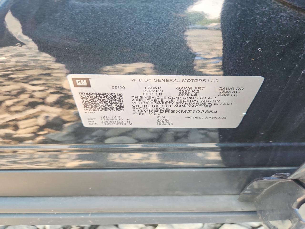 2021 CADILLAC XT6