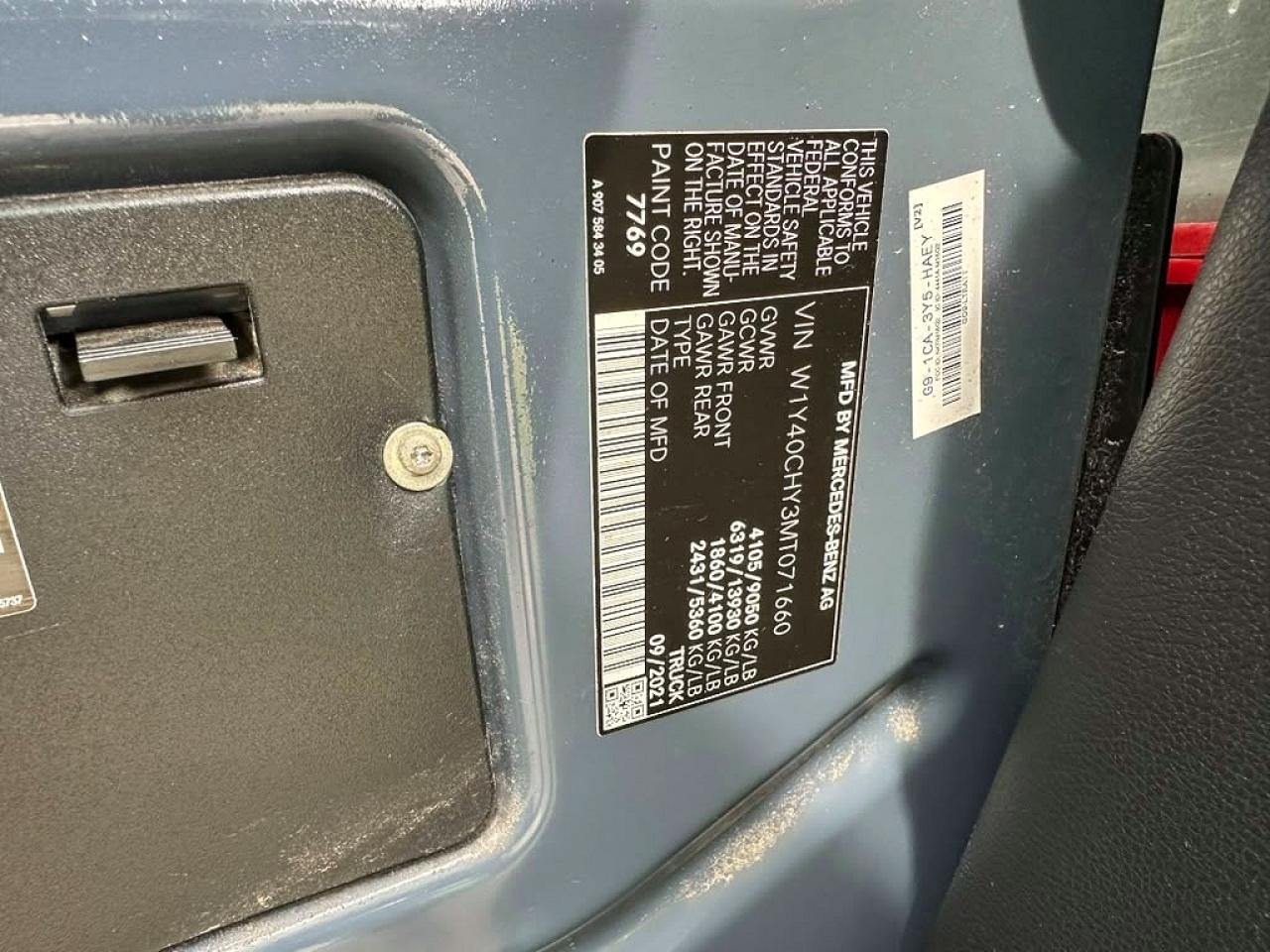2021 MERCEDES-BENZ SPRINTER